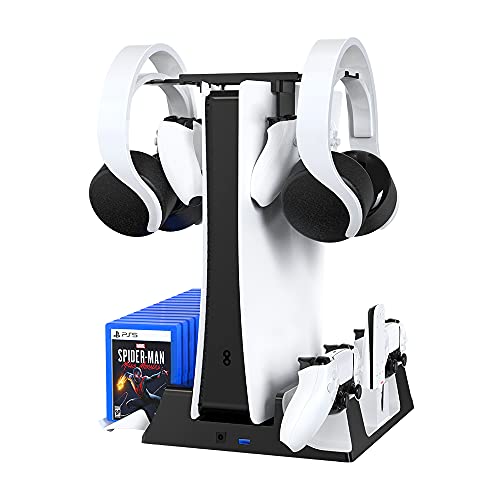 JOYTORN PS-5 Vertical Stand with Cooling Fan and Dual Controller Ch...