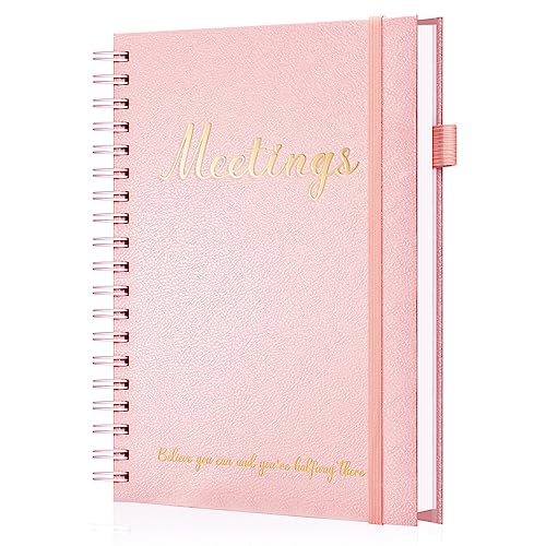 JUBTIC Meeting Notebook for Work with Action Items, Work Journal,Pr...