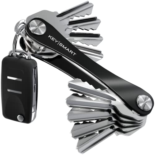 KeySmart Compact Minimalist Pocket-Sized Key Holder and Key Organiz...