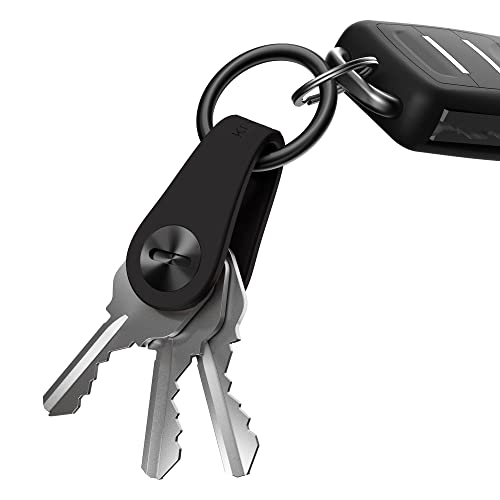 KeySmart Mini Key Organizer Keychain Holder - Compact Key Holder fo...