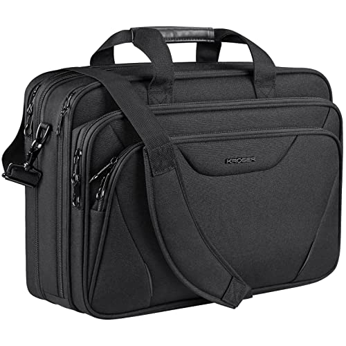KROSER Laptop Bag Premium Laptop Briefcase Fits Up to 17.3 Inch Lap...
