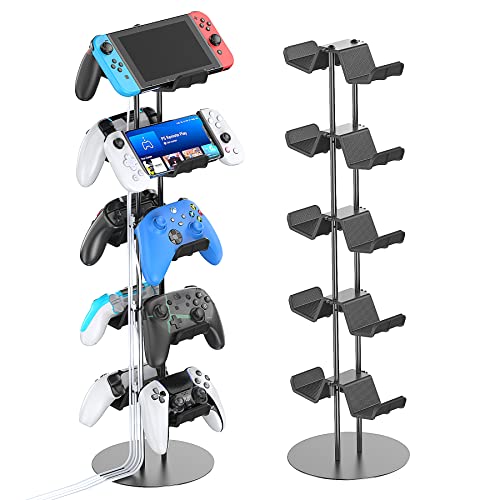 Kytok Controller Stand 5 Tiers with Cable Organizer for Desk, Unive...