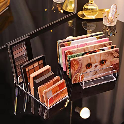 LODFHLL 2 Pack Eyeshadow Palette Makeup Organizer 7-Section Divided...