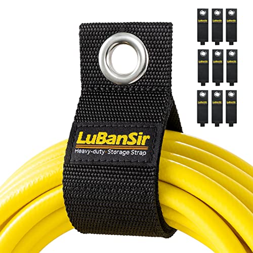 LuBanSir 9 Pack Extension Cord Holder Organizer, Holds 50lbs Heavy ...