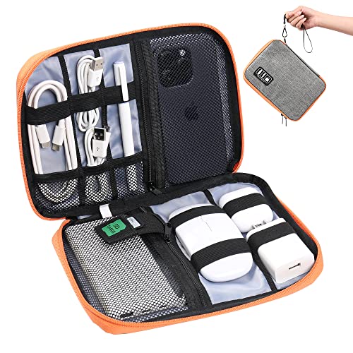 Luxtude Electronics Organizer, Cable Organizer, Cord Storage Cable ...