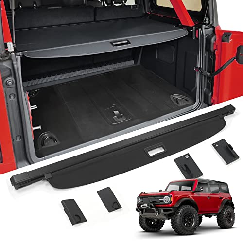 Mabett Cargo Trunk Cover for Ford Bronco Accessories 2021 2022 2023...