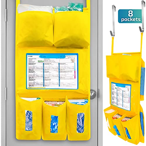 Personal Protective Equipment (PPE) Isolation Door Caddy, Nylon Oxf...