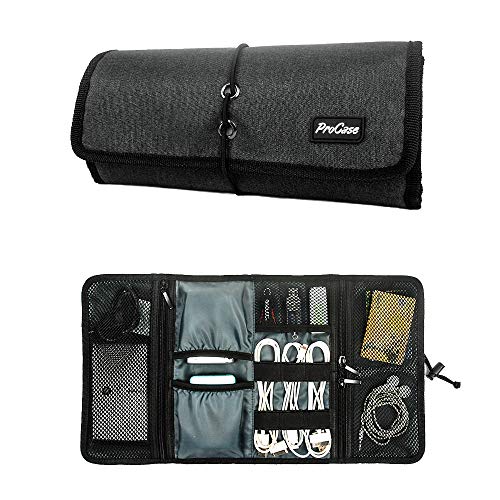 ProCase Electronic Organizer Cord Pouch, Travel Cable Charger Phone...