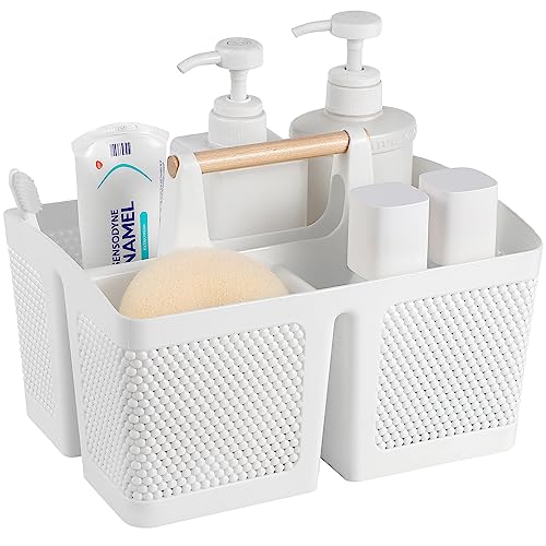 rejomiik Portable Shower Caddy Basket Plastic Cleaning Caddy Organi...