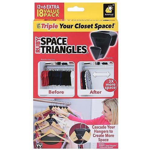RUBY SPACE TRIANGLES Original AS-SEEN-ON-TV Ruby Space Triangles, U...