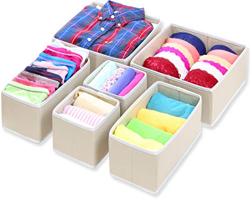 Simple Houseware Foldable Cloth Storage Box Closet Dresser Drawer D...