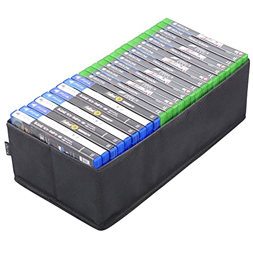sisma Video Games Storage Case Compatible with Xbox PS5 PS4, Holds ...