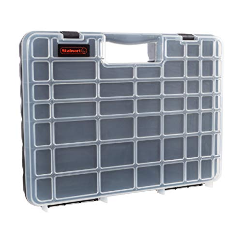 Stalwart - 75-ST6073 Portable Storage Case with Secure Locks and 55...