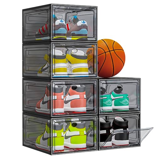 Thicken & SturdyClear Shoe Storage Organizer with Magnetic Do...