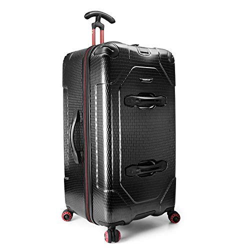 Traveler s Choice Maxporter II 30  Hardside Spinner Trunk Luggage, ...