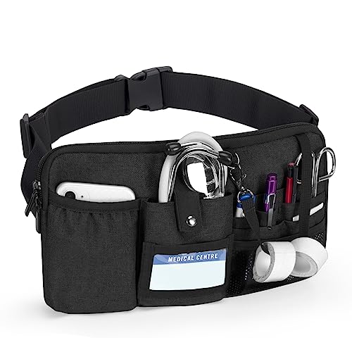 Trunab Utility Nurse Fanny Pack with 12 Essential Tool Pockets, Tap...