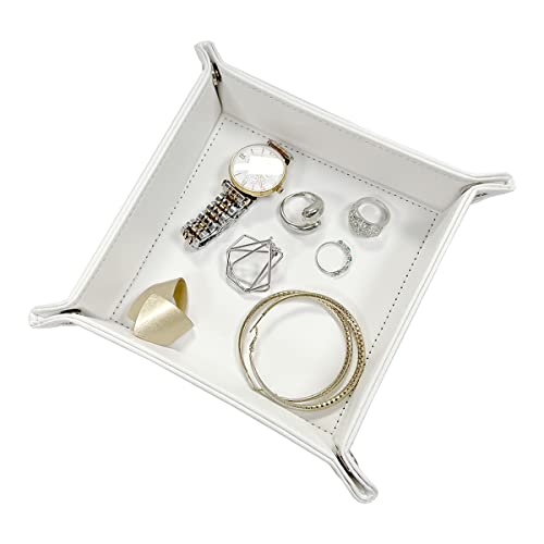 UnionBasic Jewelry Tray for Rings Watches Earrings, Entryway Catcha...