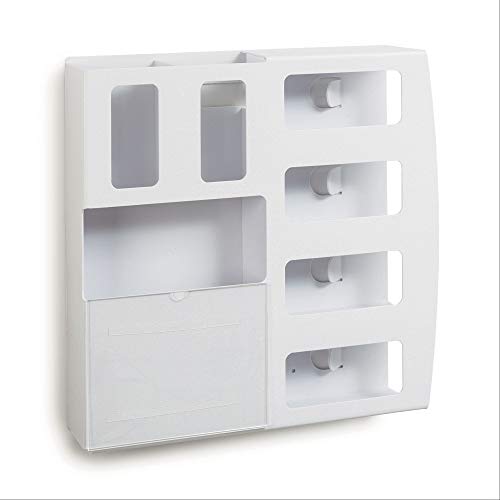 White ABS Quad Isolation Station 22.875 W x 4.375 D x 22.875 H...
