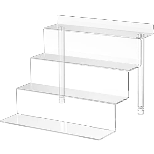 WINKINE Acrylic Display Stand, Perfume Organizer, Clear Riser for A...
