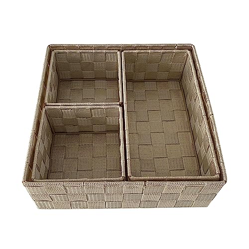 Woven Storage Baskets for Organizing，drawer organizer，dresser o...