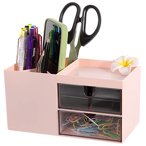 XDRELEC Pen Holder, Office Desk Organizer, and Accessories，Multi-...