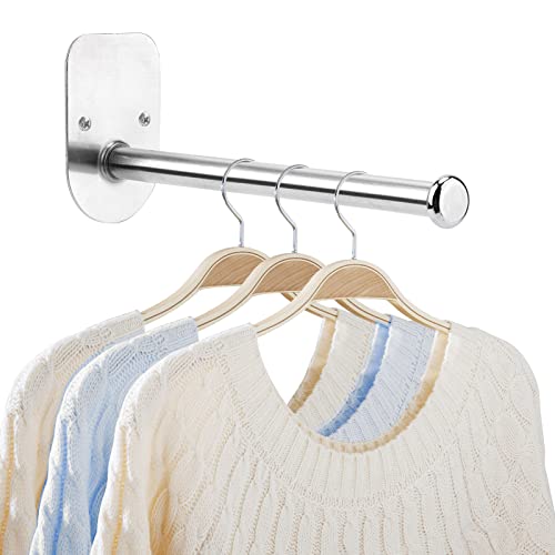 XINYUWIN Stainless Steel Clothes Hanger Storage Rack Organizer Wall...