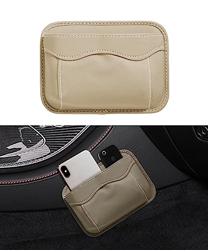YAKEFLY Car Seat Side Pocket Organizer,PU Leather Storage Pocket Po...