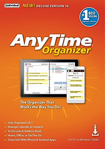AnyTime Organizer Deluxe 16 - Free 30-Day Trial [PC Download]...