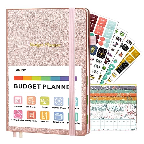 Budget Planner, UpUGo Monthly Accounts Book and Bill Tracker, Undat...