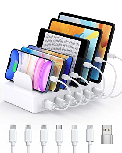 Charging Station for Multiple Devices Apple, CREATIVE DESIGN 50W Mu...