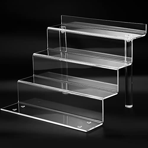 Clear Acrylic Display Riser Shelf for FUNKO POP, Perfume Organizer ...