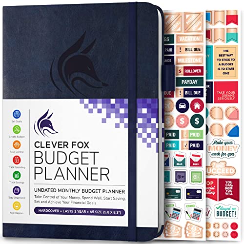 Clever Fox Budget Planner - Expense Tracker Notebook. Monthly Budge...