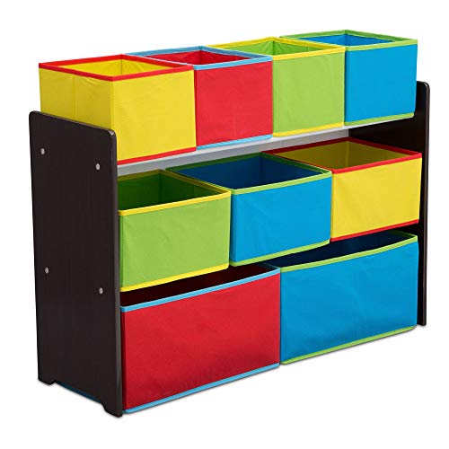 Delta Children Deluxe Multi-Bin Toy Organizer with Storage Bins - G...