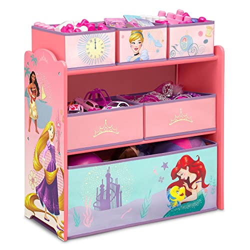 Delta Children Design & Store 6 Bin Toy Storage Organizer, Disney P...