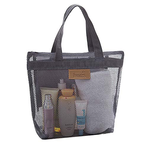 DIOMMELL Mesh Shower Caddy Quick Dry Tote Bag Portable Lightweight ...