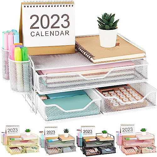 gianotter 3 Tier Desk Drawer Organizer, Office Desk Organizers and ...