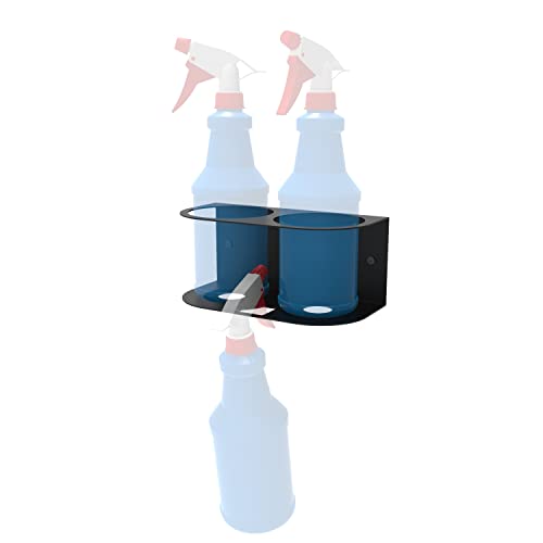 HQYing Steel Spray Bottle Holder, Storage Rack for Garage and Home,...
