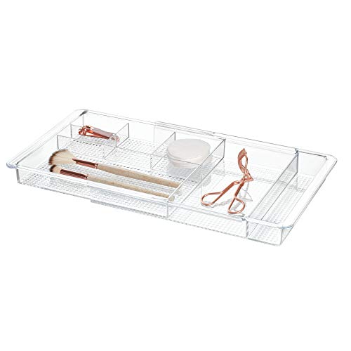 iDesign Expandable Vanity Drawer Organizer, The Clarity Collection ...