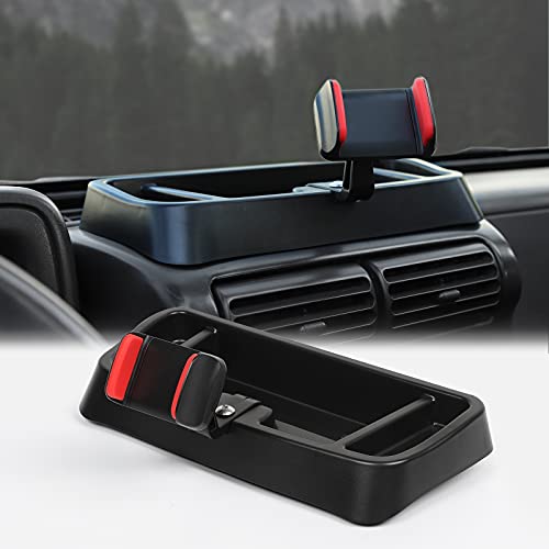 JeCar for Jeep TJ Phone Holder Mount Center Console Dash Tray Dashb...