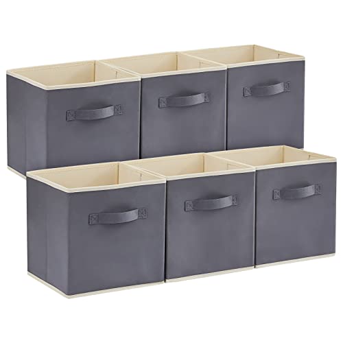 Lifewit Collapsible Storage Cubes 11 Inch Foldable Fabric Bins Mult...