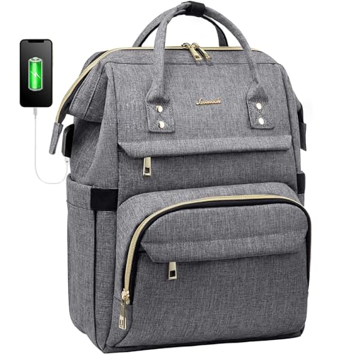 LOVEVOOK Laptop Backpack Women Teacher Backpack Nurse Bags, 15.6 In...