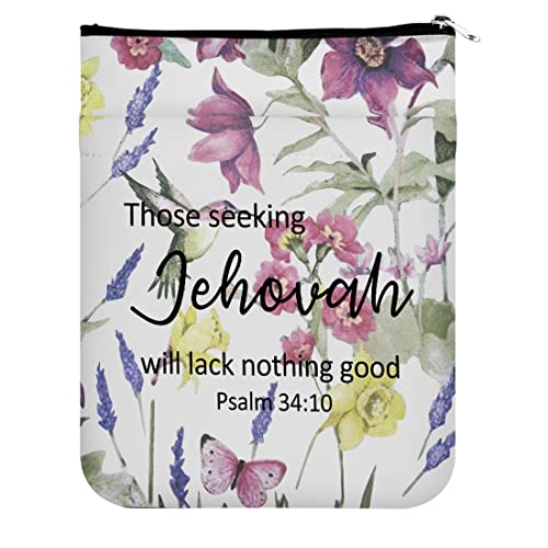 MAOFAED Jehovah Witness Book Sleeve Those Seeking Jehovah Will ...