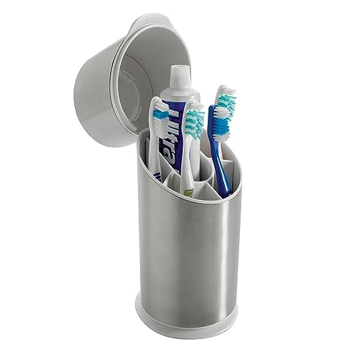 OXO Good Grips Stainless Steel Toothbrush Organizer 9.75 Inch...