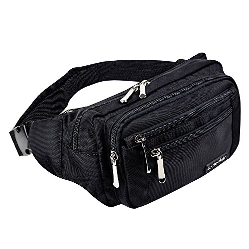 Oxpecker Waist Pack Bag with Rain Cover, Waterproof Fanny Pack for ...