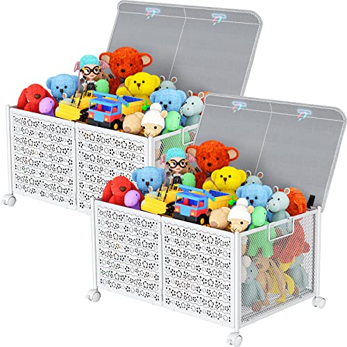 PHINOX Toy Box Storage, Toy Chest Toy Organizers and Storage Bins, ...