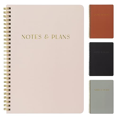 Simplified Daily Planner And Notebook With Hourly Schedule - Aesthe...
