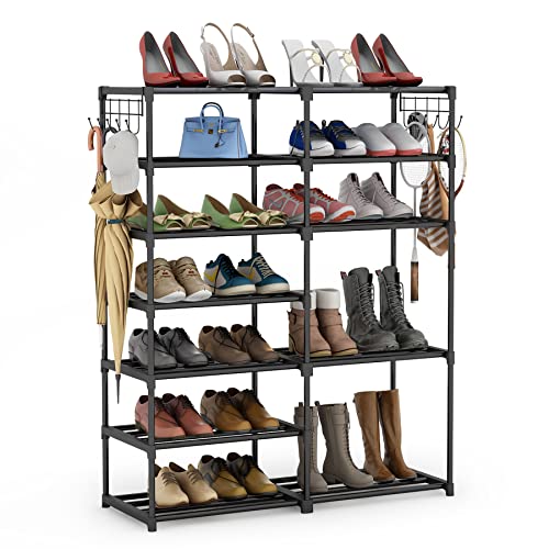 Tribesigns 7 Tiers Shoe Rack Shoe Shelf Shoe Storage Organizer with...