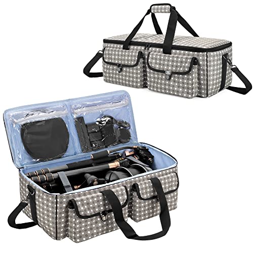 YARWO Tripod Carrying Case 23.4” Long, Portable Photo Studio Equi...