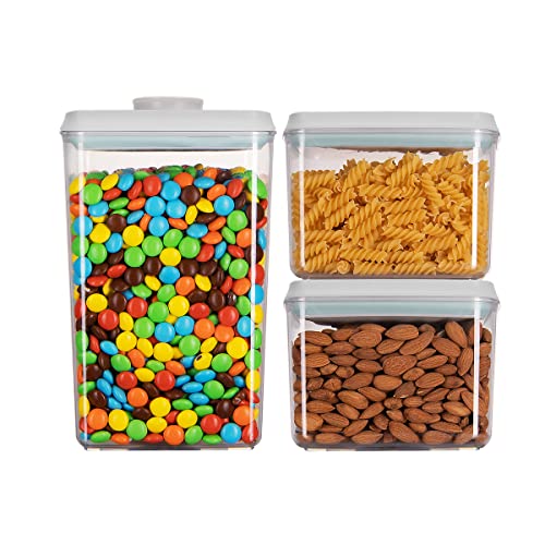 Ankou Pop Airtight Food Storage Containers, Stackable Organizing wi...