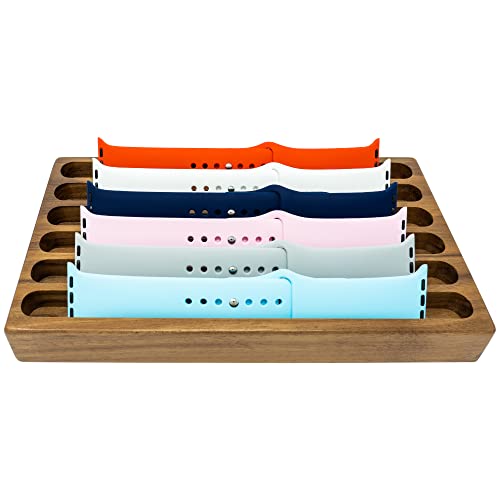 ATP MODERN Wooden Watch Band Organizer - Works with All Apple Watch...